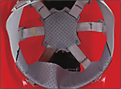 Blast Helmet, durable nylon cape