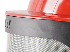 ASPECT Strahlhelm, mit Nylon Cape