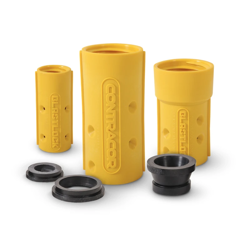 Nylon nozzle holder, for hose diameter 13 x 27 mm