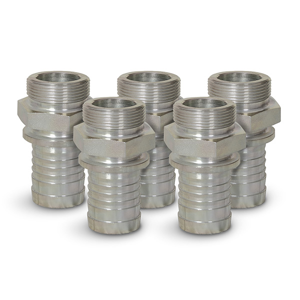 Male thread stem 1.1/4&rdquo; for hose ID=32mm, for hose I.D. = 1.1/4&rdquo; (32mm)
