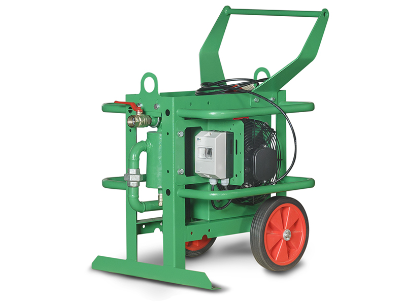 Compressed air aftercooler, Capacity 3 m³/min, G1" connection, electric drive