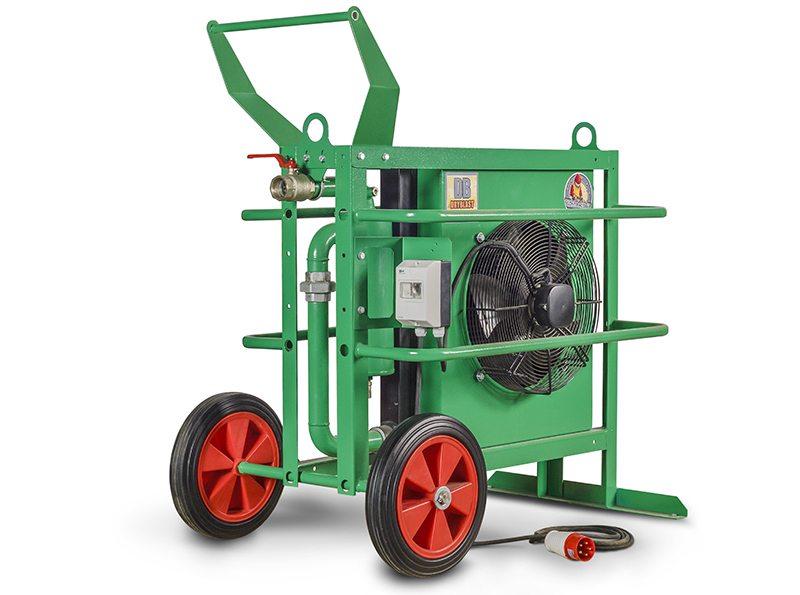 Compressed air aftercooler, Capacity 7 m³/min, G1.1/2" connection, electric drive