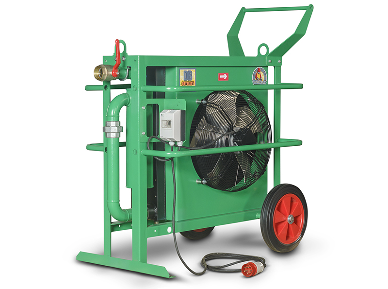 Compressed air aftercooler, Capacity 16 m³/min, G2" connection, electric drive