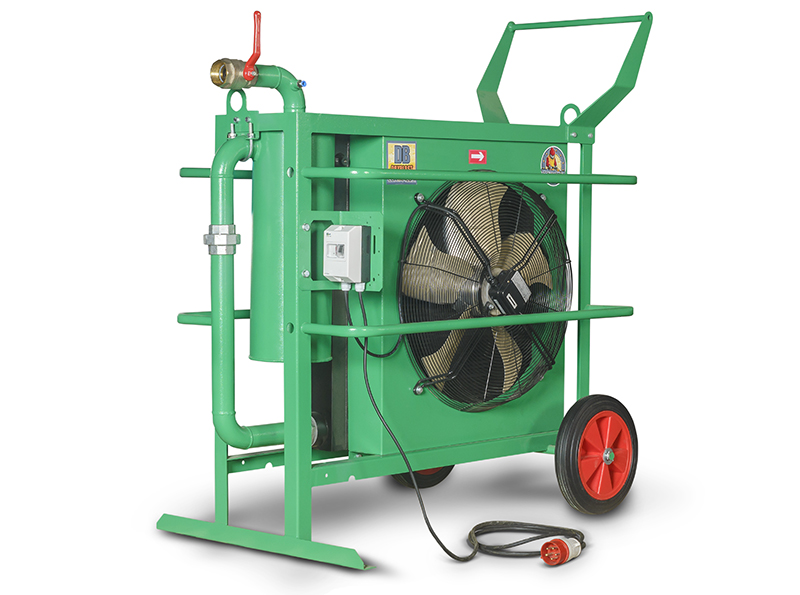 Compressed air aftercooler, Capacity 21 m³/min, G2" connection, electric drive