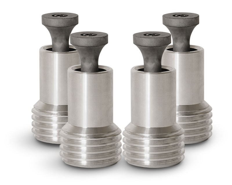 Internal pipe blasting nozzle, tungsten carbide, 8.0mm x 75mm