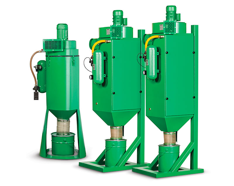 Dust collector with cartridge filter element, 0,37kW, 2.7 m&sup2;