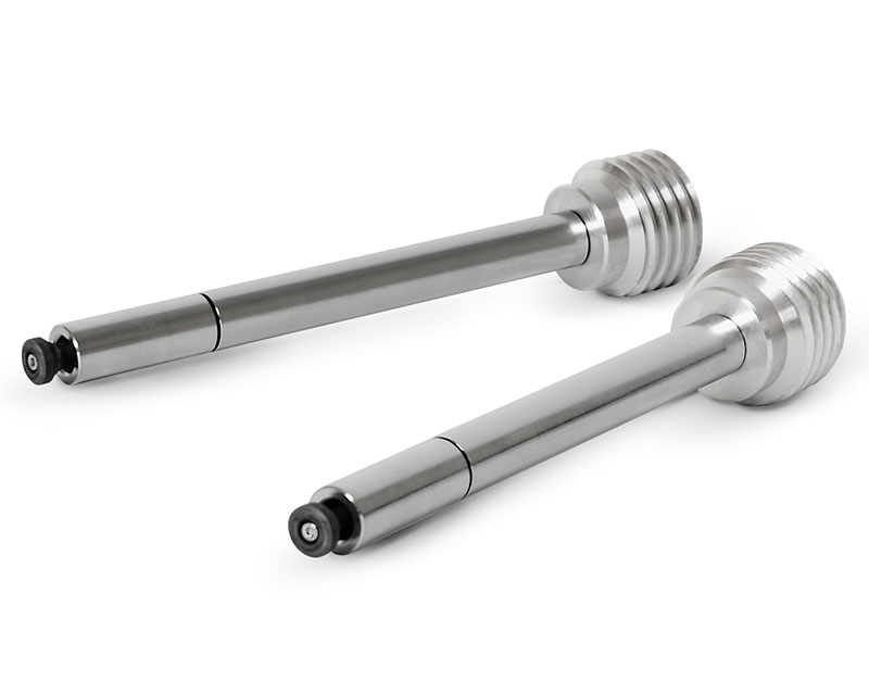 Internal pipe blasting nozzle, tungsten carbide, 5.0 mm x 200 mm